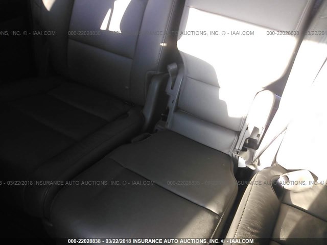 5FNRL5H64DB065235 - 2013 HONDA ODYSSEY EXL თეთრი ფოტო 8