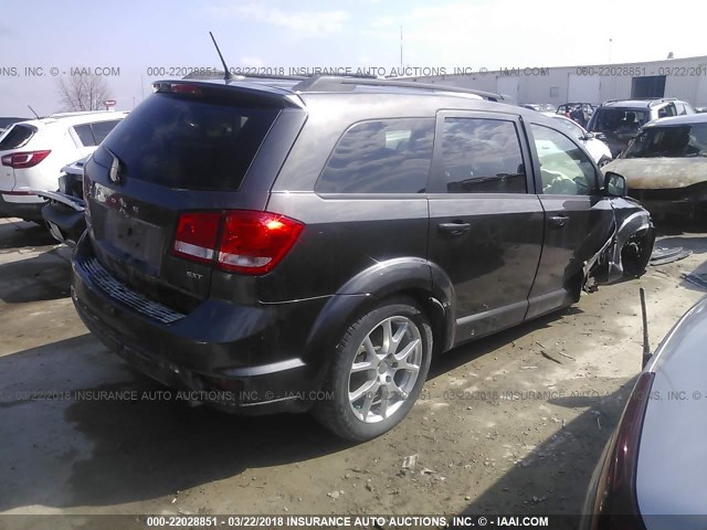 3C4PDCBG0GT119730 - 2016 DODGE JOURNEY SXT GRAY photo 4