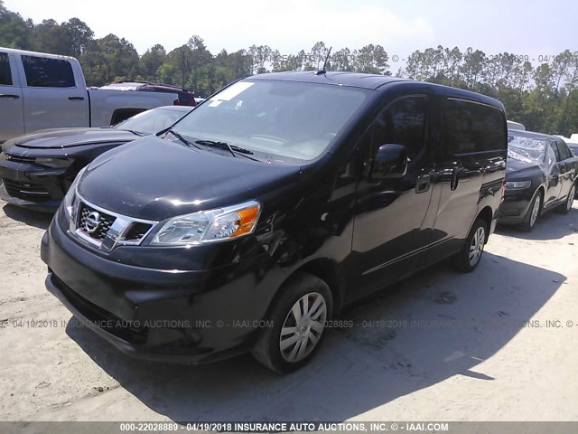 3N6CM0KN0HK694667 - 2017 NISSAN NV200 2.5S/2.5SV BLACK photo 2