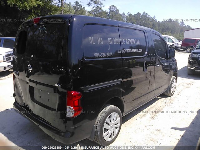 3N6CM0KN0HK694667 - 2017 NISSAN NV200 2.5S/2.5SV BLACK photo 4