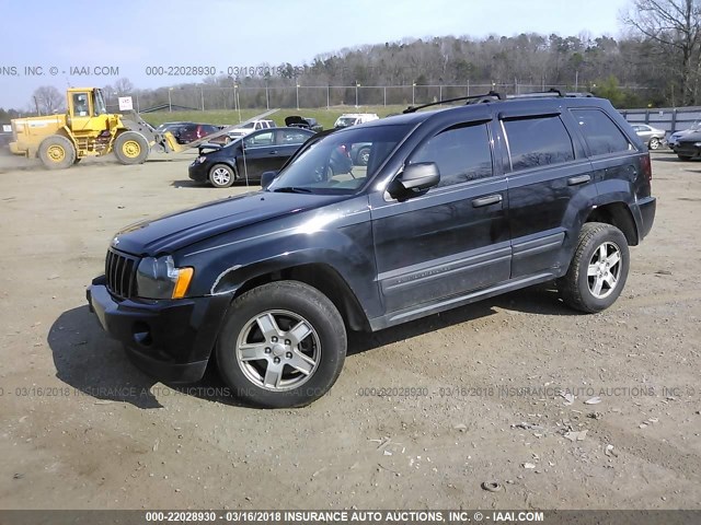 1J4GR48KX5C694794 - 2005 JEEP GRAND CHEROKEE LAREDO/COLUMBIA/FREEDOM 黑色 照片 2