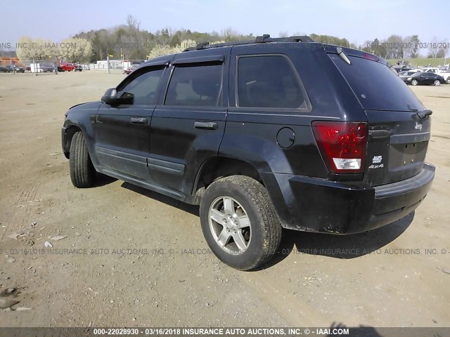 1J4GR48KX5C694794 - 2005 JEEP GRAND CHEROKEE LAREDO/COLUMBIA/FREEDOM 黑色 照片 3