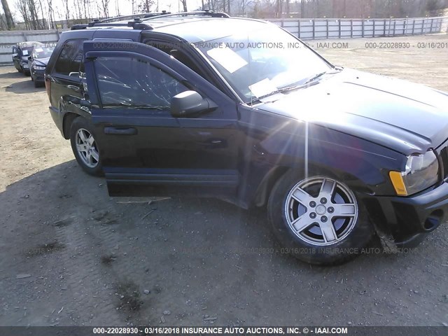 1J4GR48KX5C694794 - 2005 JEEP GRAND CHEROKEE LAREDO/COLUMBIA/FREEDOM 黑色 照片 6