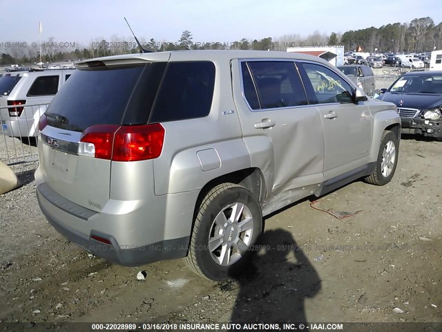 2CTALMEC9B6269862 - 2011 GMC TERRAIN SLE Champagne photo 4