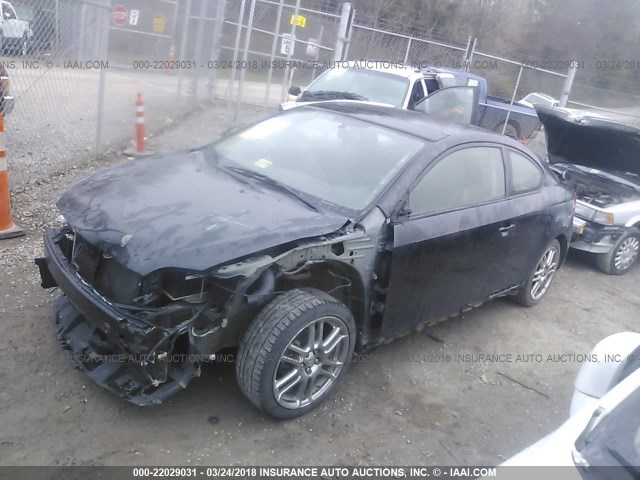 JTKDE177270208783 - 2007 TOYOTA SCION TC 黑色 照片 2