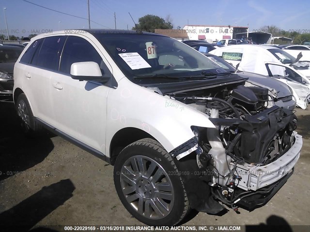 2FMDK49C59BA95663 - 2009 FORD EDGE LIMITED WHITE photo 1