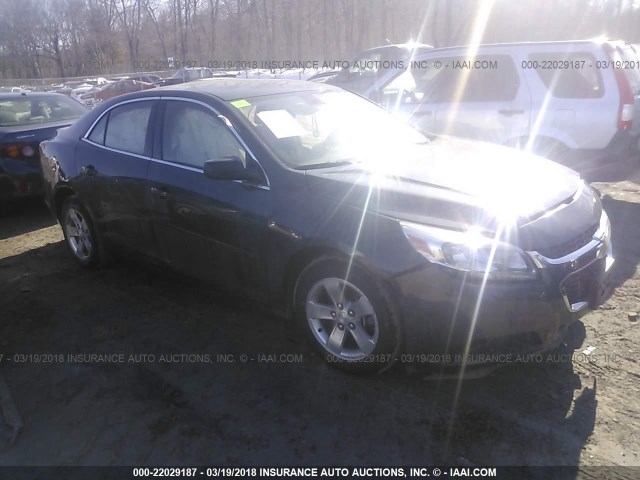 1G11B5SL1FF310739 - 2015 CHEVROLET MALIBU LS GRAY photo 1