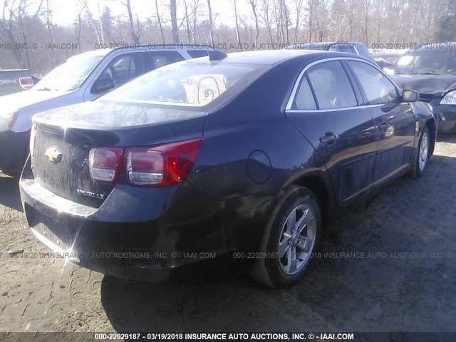 1G11B5SL1FF310739 - 2015 CHEVROLET MALIBU LS GRAY photo 4