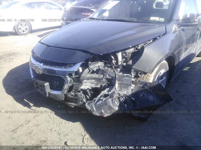 1G11B5SL1FF310739 - 2015 CHEVROLET MALIBU LS GRAY photo 6