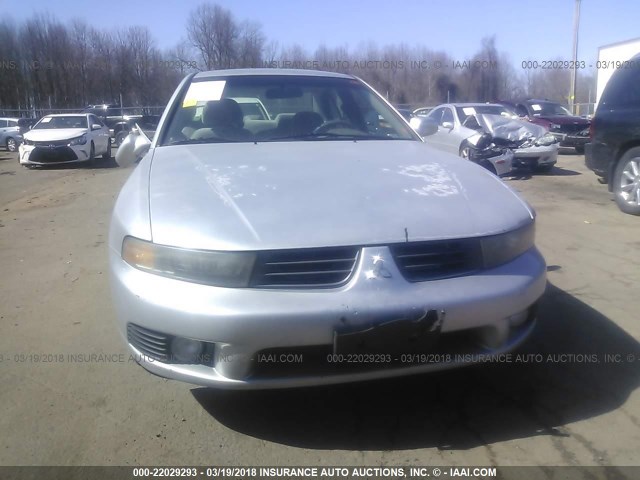 4A3AA46G82E146291 - 2002 MITSUBISHI GALANT ES/LS GRAY photo 6