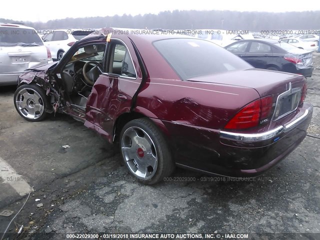 1LNHM87A7YY750752 - 2000 LINCOLN LS Qırmızı foto 3
