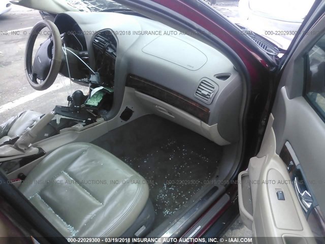 1LNHM87A7YY750752 - 2000 LINCOLN LS Qırmızı foto 5