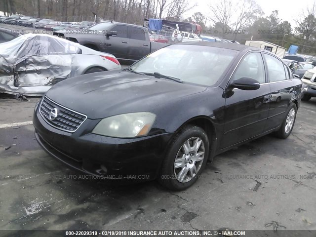 1N4AL11D95C354081 - 2005 NISSAN ALTIMA S/SL BLACK photo 2