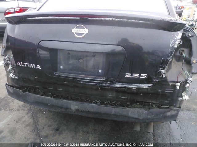 1N4AL11D95C354081 - 2005 NISSAN ALTIMA S/SL BLACK photo 6