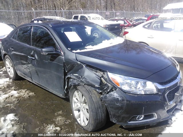1G11H5SL3EF284092 - 2014 CHEVROLET MALIBU LTZ 灰色 照片 6