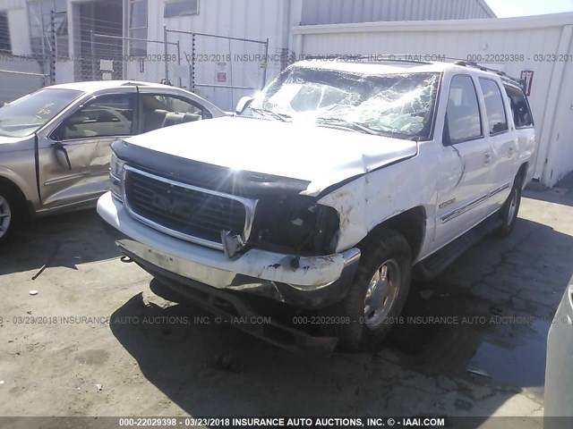 1GKFK16Z93J164527 - 2003 GMC YUKON XL K1500 WHITE photo 2