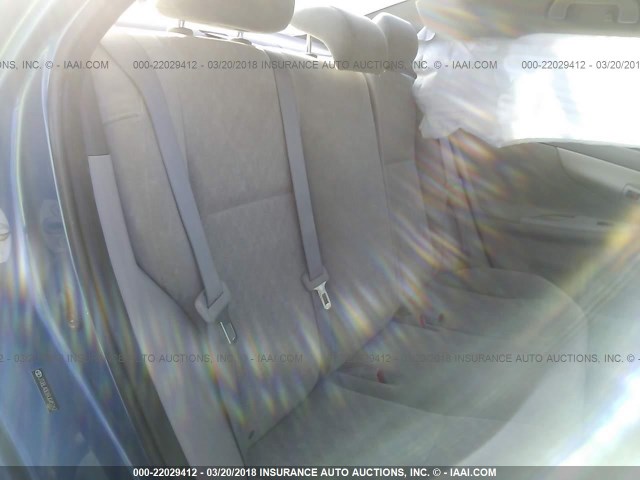 JTDBL40E89J045262 - 2009 TOYOTA COROLLA LE/XLE BLUE photo 8