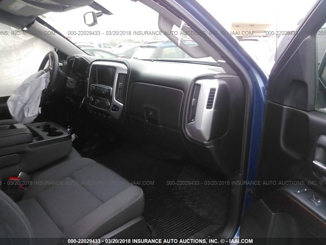 3GTU2MEC4HG196893 - 2017 GMC SIERRA K1500 SLE BLUE photo 5