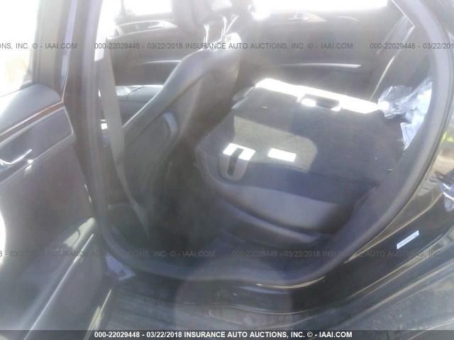 3LN6L2JK0ER834723 - 2014 LINCOLN MKZ BLACK photo 8