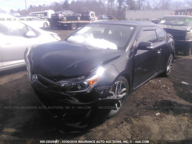 JTKJF5C73E3080384 - 2014 TOYOTA SCION TC 黑色 照片 2