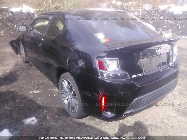 JTKJF5C73E3080384 - 2014 TOYOTA SCION TC 黑色 照片 3