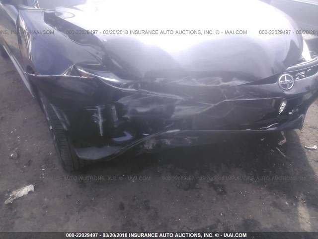 JTKJF5C73E3080384 - 2014 TOYOTA SCION TC 黑色 照片 6