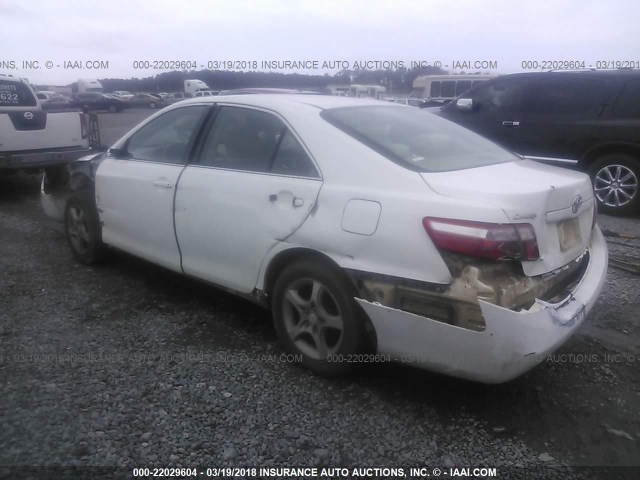 4T1BE46K47U510750 - 2007 TOYOTA CAMRY NEW GENERAT CE/LE/XLE/SE WHITE photo 3