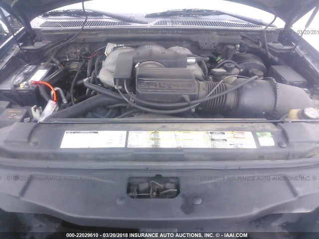 5LMFU28R21LJ10702 - 2001 LINCOLN NAVIGATOR BLACK photo 10