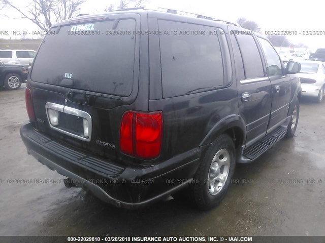 5LMFU28R21LJ10702 - 2001 LINCOLN NAVIGATOR BLACK photo 4