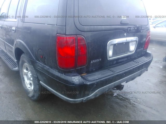 5LMFU28R21LJ10702 - 2001 LINCOLN NAVIGATOR BLACK photo 6
