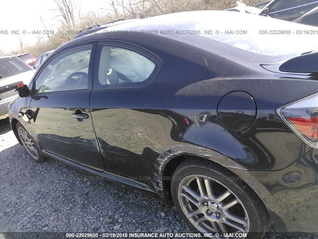 JTKDE167X80239055 - 2008 TOYOTA SCION TC 黑色 照片 6