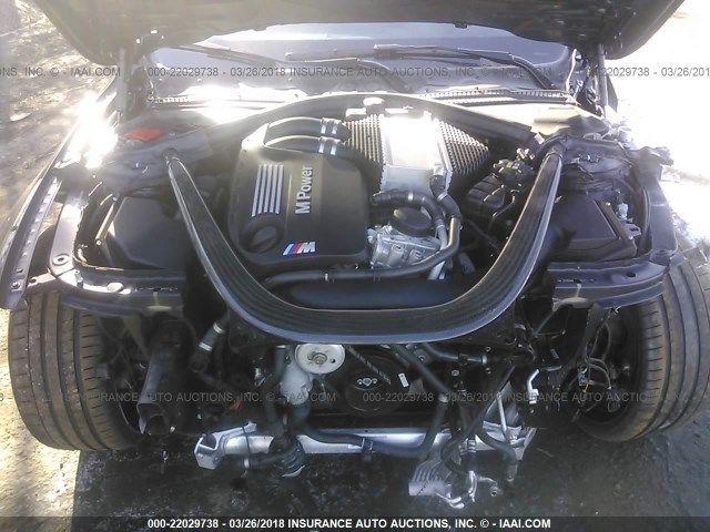 WBS4Y9C57JAA85870 - 2018 BMW M4 BLACK photo 10