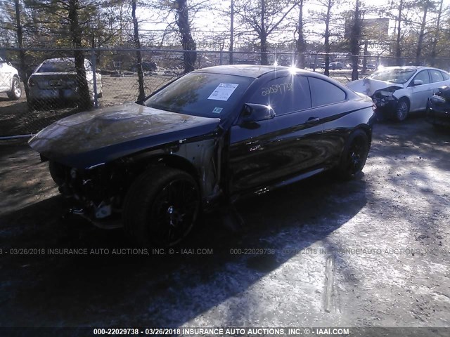 WBS4Y9C57JAA85870 - 2018 BMW M4 BLACK photo 2