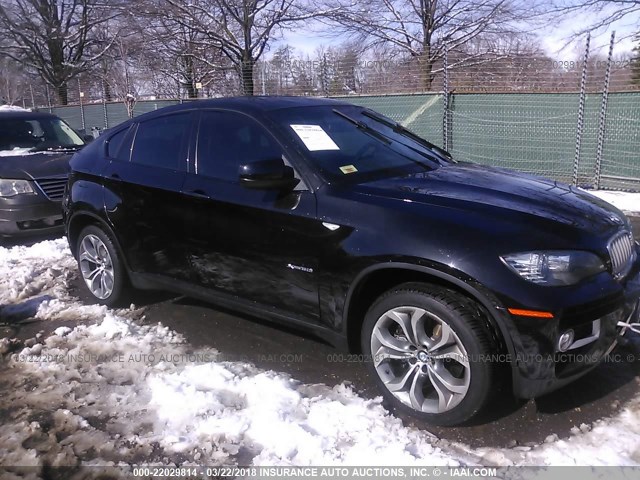 5UXFG8C59DL590911 - 2013 BMW X6 XDRIVE50I BLACK photo 1
