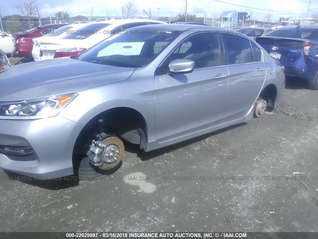 1HGCR2F54GA099462 - 2016 HONDA ACCORD SPORT 银色 照片 6