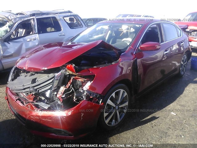 1N4AL3AP0GC222707 - 2016 NISSAN ALTIMA 2.5/S/SV/SL/SR MAROON photo 2