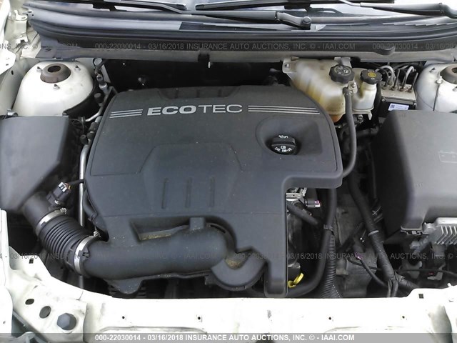 1G1ZH57B884265234 - 2008 CHEVROLET MALIBU 1LT 白色 照片 10