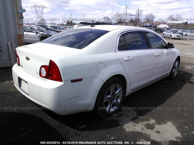 1G1ZH57B884265234 - 2008 CHEVROLET MALIBU 1LT 白色 照片 4