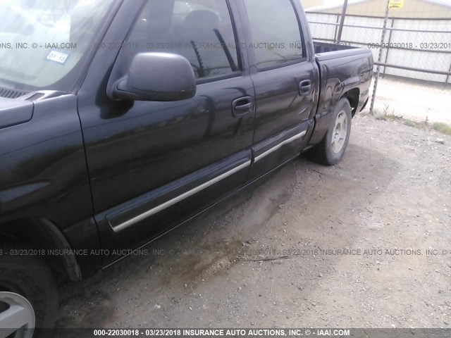 2GCEC13TX51107612 - 2005 CHEVROLET SILVERADO C1500 BLACK photo 6