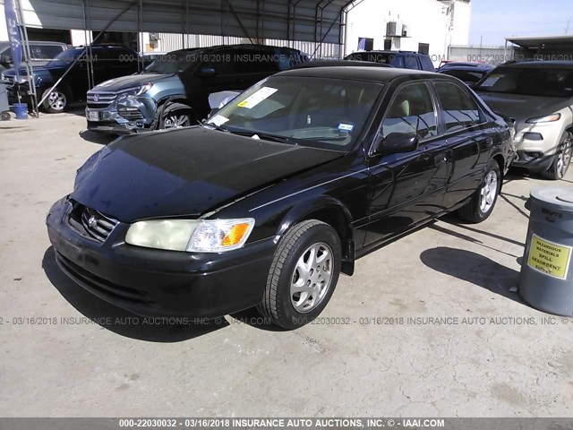 4T1BG22K61U103573 - 2001 TOYOTA CAMRY CE/LE/XLE 黑色 照片 2