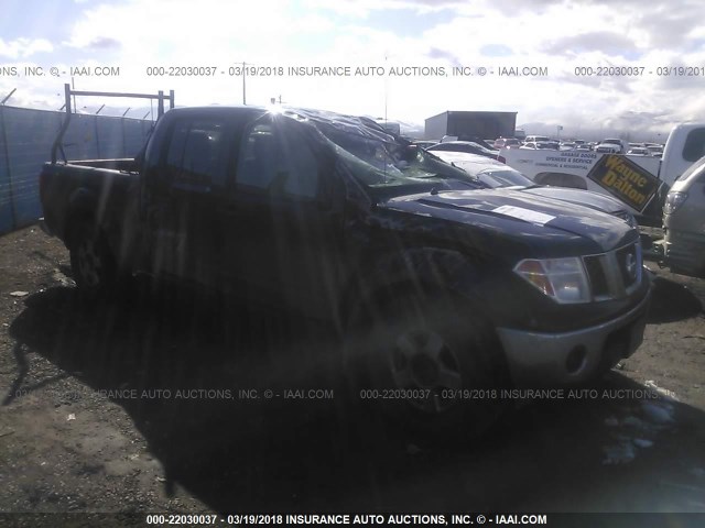 1N6AD09W77C422451 - 2007 NISSAN FRONTIER CREW CAB LE/SE/OFF ROAD BLACK photo 1