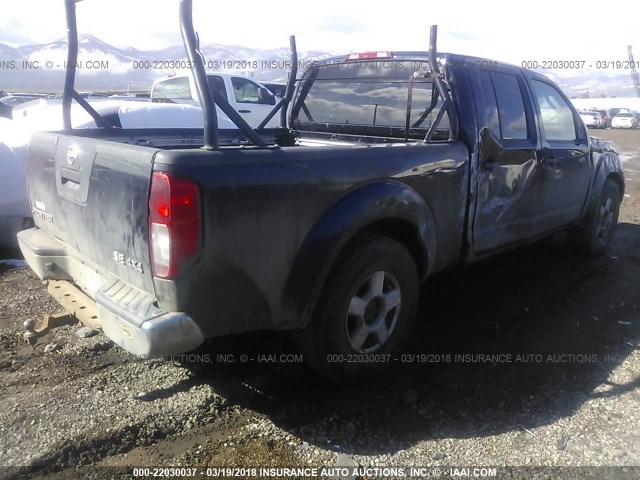 1N6AD09W77C422451 - 2007 NISSAN FRONTIER CREW CAB LE/SE/OFF ROAD BLACK photo 4