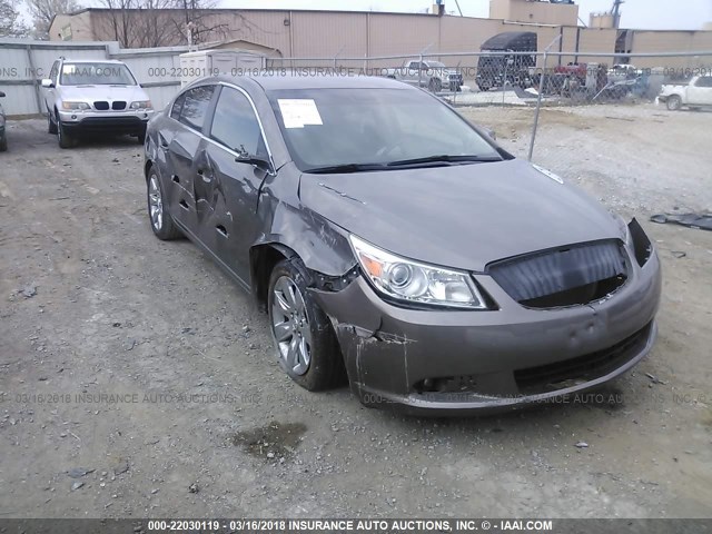 1G4GE5ED7BF276115 - 2011 BUICK LACROSSE CXS Pewter photo 1