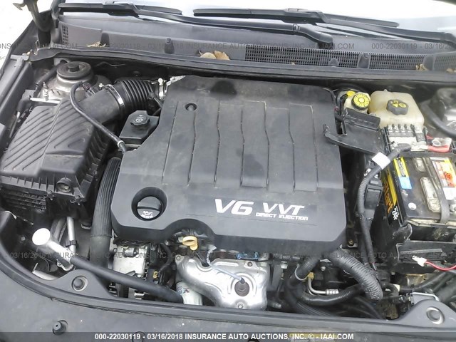 1G4GE5ED7BF276115 - 2011 BUICK LACROSSE CXS Pewter photo 10