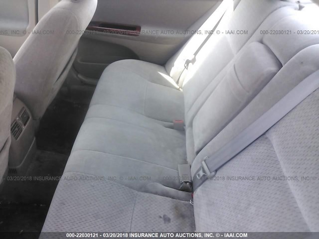 4T1BE32K93U718200 - 2003 TOYOTA CAMRY LE/XLE/SE GREEN photo 8