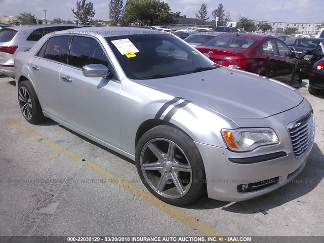 2C3CCACG7CH204186 - 2012 CHRYSLER 300 LIMITED SILVER photo 1