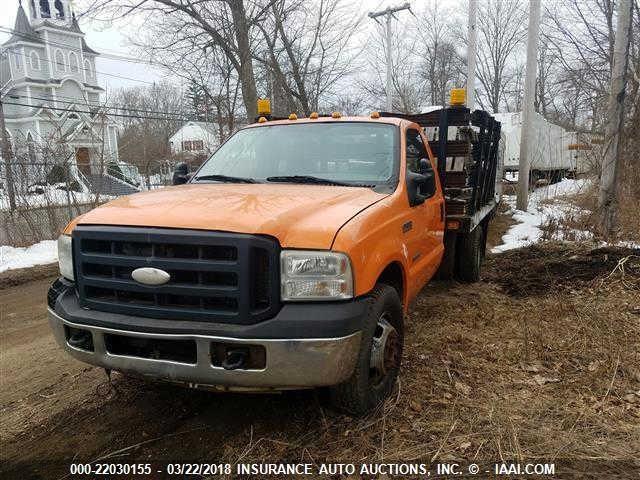 1FDWF36P96ED10881 - 2006 FORD F350 SUPER DUTY ORANGE photo 2