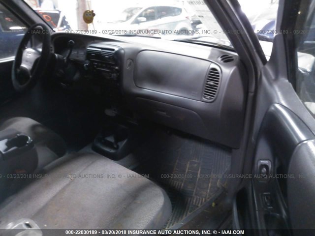 1FTZR15E41PA01457 - 2001 FORD RANGER SUPER CAB SILVER photo 5