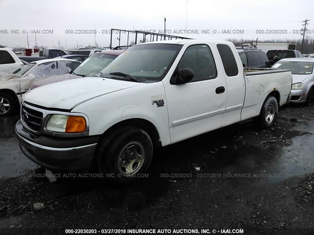 2FTRX17W64CA58390 - 2004 FORD F-150 HERITAGE CLASSIC WHITE photo 2