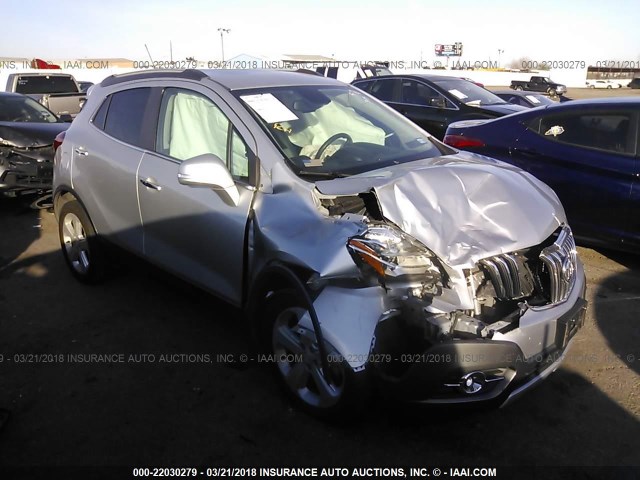 KL4CJBSB9FB215713 - 2015 BUICK ENCORE CONVENIENCE 银色 照片 1